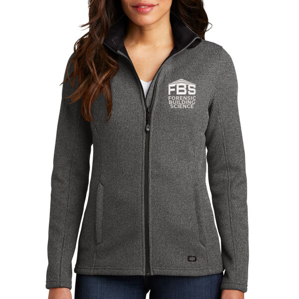 OGIO ® Ladies Grit Fleece Jacket - Embroidered Logo OGIO ® Ladies Grit Fleece Jacket - Embroidered Logo Thumbnail