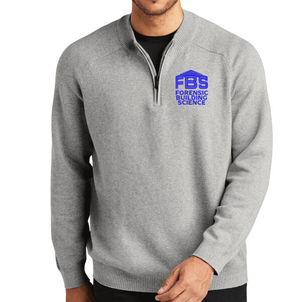 Mercer+Mettle™ 1/4-Zip Sweater - Embroidered Logo Mercer+Mettle™ 1/4-Zip Sweater - Embroidered Logo Thumbnail