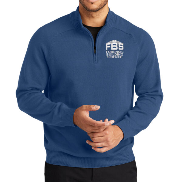 Mercer+Mettle™ 1/4-Zip Sweater - Embroidered Logo Mercer+Mettle™ 1/4-Zip Sweater - Embroidered Logo Thumbnail
