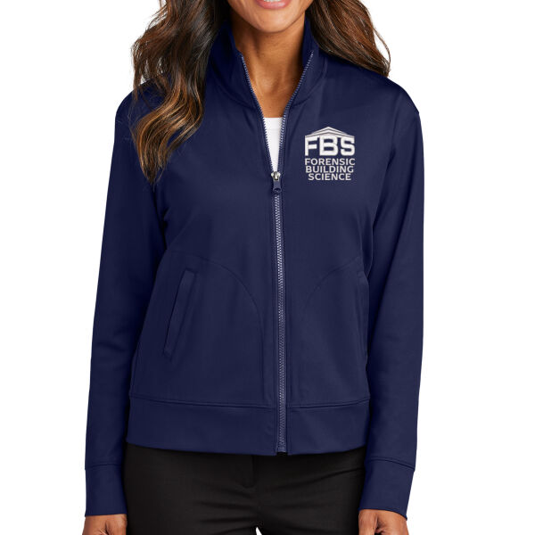 Port Authority Ladies C-Free Double Knit Full Zip - Embroidered Logo Port Authority Ladies C-Free Double Knit Full Zip - Embroidered Logo Thumbnail
