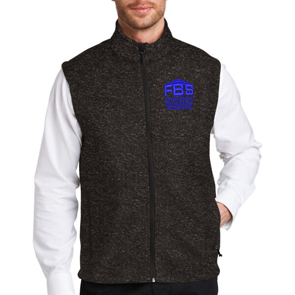 Port Authority Sweater Fleece Vest - Embroidered Logo Port Authority Sweater Fleece Vest - Embroidered Logo Thumbnail