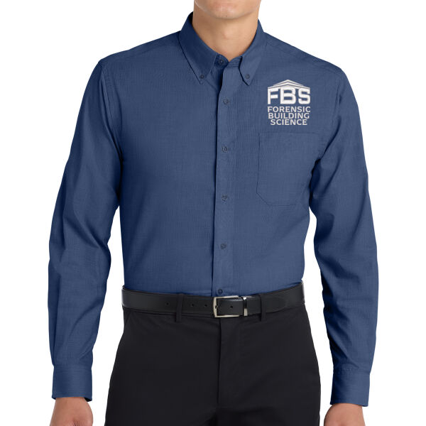 Port Authority Crosshatch Easy Care Shirt - Embroidered Logo Port Authority Crosshatch Easy Care Shirt - Embroidered Logo Thumbnail