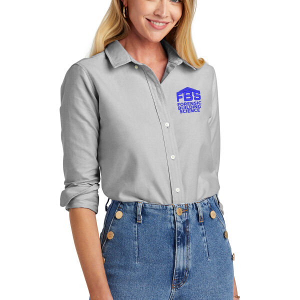 Brooks Brothers Womens Casual Oxford Cloth Shirt - Embroidered Logo Brooks Brothers Womens Casual Oxford Cloth Shirt - Embroidered Logo Thumbnail
